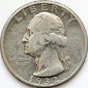 1932-P Washington Quarter 25C VF Very Fine * Nice Original Surfaces! 1932P - Picture 1 of 2