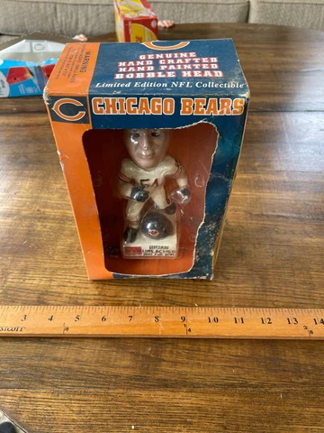 2001 Pro Bowl Brian Urlacher Chicago Bears Bobble Head NFL New Cover