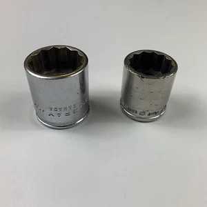 Set lotto unità Gray Canada Socket 1434 1-1/8" & 1532 1" 12 punti 1/2" - Foto 1 di 7