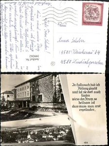 399262,Gallspach Totale Institut Zeileis Mehrbildkarte Spruch Text - Picture 1 of 1