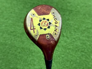 BEN HOGAN MODEL 306-W Persimmon (4) Fairway Wood Right Handed Steel "M" Flex - Picture 1 of 7