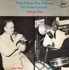 PENN-WIGGS NEW ORLEANS ALL STARS CONCERT, Volume One - 1990 GHB BCD-301 - Picture 1 of 2