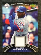 2007 Upper Deck Sweet Spot RELIC #CM-TR Tim Raines Classic Memorabilia HOF