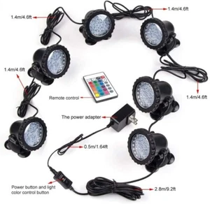 SHOYO Underwater Light RGB 6 In Set CJ-1t6 With Remote - Picture 1 of 5