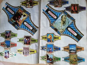 Collection of VINTAGE Cigar Bands/Wrappers, over 60 years old in album. - Picture 1 of 11