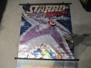 WIZKIDS HEROCLIX PROMO BANNER STARRO ATTACKS 2007 SELTEN - Picture 1 of 1