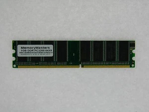 1GB DDR PC3200U Non-ECC DIMM Memory eMachines C6415 D6405 D6419 D3107 D6417 RAM - Picture 1 of 1