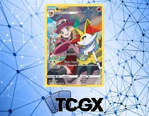 Pokemon - Braixen - TG01/TG30 - Silver Tempest Trainer Gallery - Holo casi nuevo - Imagen 1 de 1
