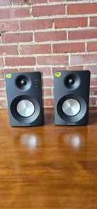 Altavoces estéreo Bluetooth con alimentación activa Crosley S100-BK, ¡caja abierta ahorros! - Imagen 1 de 10