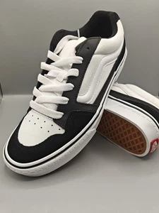 Zapatos Vans Caldrone de gamuza para hombre blanco y negro talla 10,5 nuevos en caja - Imagen 1 de 10