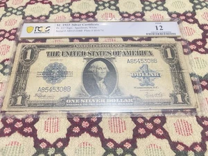 1923 SILVER CERTIFICATE $1 Fr#237 PCGS 12 FINE SPEELMAN/WHITE ๐๐๐๐ - Picture 1 of 6