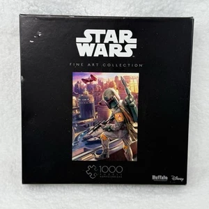 Buffalo Games Star Wars Collezione Fine Art Boba Fett Puzzle 1000 Pezzi - Foto 1 di 8