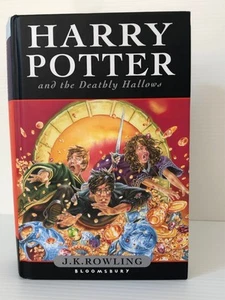 Harry Potter And The Deathly Hallows JK Rowling 1st Edition Hardcover Excellent - Foto 1 di 11