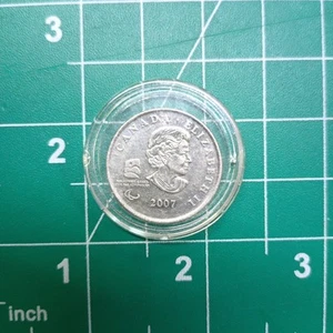 Kanada Elizabeth II 25 Cents Geldmünze 2007 - Bild 1 von 7