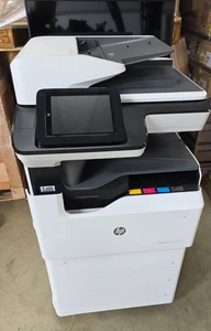 HP Laserjet MFP E77830 A4 A3 Colour MFP Laser Printer 3 Trays - Picture 1 of 12