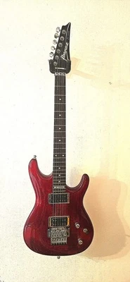 Guitarra Eléctrica para Diestros Ibanez JS100 - Candy Apple - Apenas Usada Foto 1 de 4
