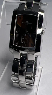 Baume Mercier Hampton 26mm 65310 Sub Second Quartz Brown Dial Men's Watch - Image 1 of 4