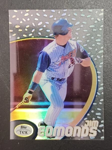 1998 Topps TEK Jim Edmonds Los Angelas Angels Card #20 Pattern 12 - Picture 1 of 2