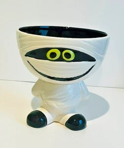 Mummy Candy Bowl Stands 6.5 inches high Halloween - Picture 1 of 5