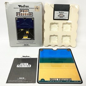 Vectrex Pole Position Complete CIB Video Game Cartridge Manual Overlay 1983 RARE