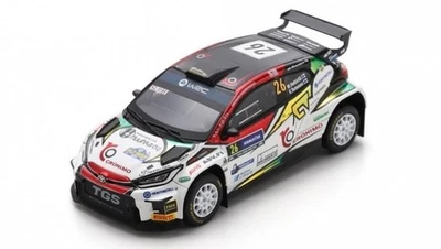 MODELLINO AUTO STATICO SPARK TOYOTA YARIS #26 RALLY SWEDEN 2024 HEIKKILA 1/43 - Immagine 1 di 4