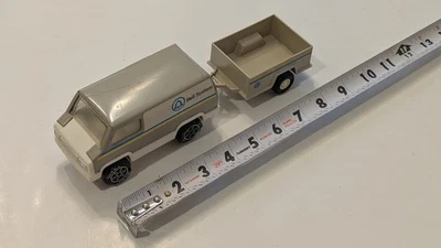 2 peças vintage década de 1970 Tonka Bell sistema reparo van e reboque - Imagem 1 de 4