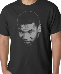 T-shirt MIKE TYSON Boxing Legend da uomo in cotone biologico regalo maglietta top ecologica - Foto 1 di 3