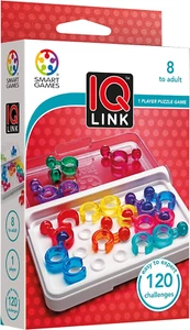 Smart Games - IQ Link, Puzzle Game with 120 Challenges, 8+ Years - Picture 1 of 4