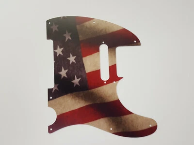 HLS Tele-Gitarre VINTAGE STARS & STRIPES PG3 Kratzbrett Schlagbrett QUALITÄT HERGESTELLT IN UK