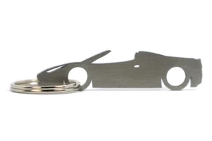 Silhouette Keychain Keyring for Ferrari 458 Italia Spider - Bild 1 von 3