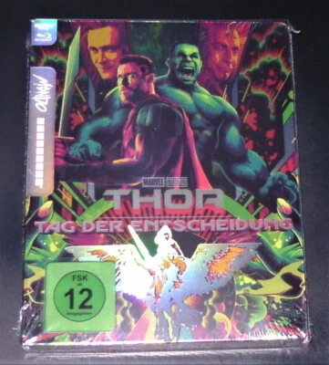 Thor Day of Decision Limited Mondo Steelbook 4K UHD Blu Ray +Blu Ray New - Image 1 of 4