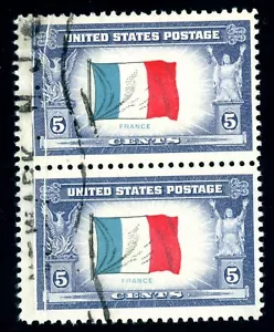 EFO 915 DOUBLE PRE-PRINTING PAPERFOLD THRU BOTH -- EX MARVIN FREY RETAIL $175 - Picture 1 of 2