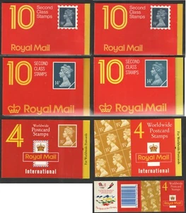 GK1 to GK7 £1.40 (10 x 14p or 4 x 35p) Barcode Booklets. Each sold separately. - Picture 1 of 12