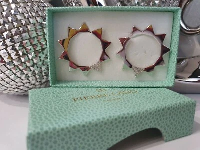 Pierre Lang Ohrringe Rhodium NEU - Bild 1 von 3