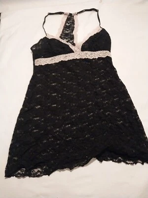 Lencería Sexy Tipo Encaje Top Muy Transparente Divertido Sin miedo Mujer Cosmopolita Foto 1 de 4