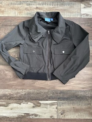 Chaqueta Simply Vera Wang Mujer Cremallera Completa Talla L Verde  Foto 1 de 2