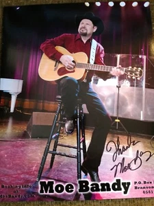 Moe Bandy handsigniertes handsigniertes Foto 8 x 10 - Bild 1 von 2