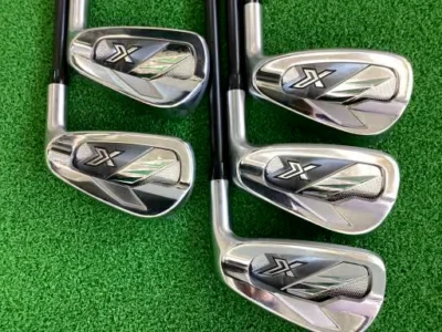 2022 DUNLOP XXIO X-eks- 6~Pw 5pc Miyazaki AX-2 R-flex IRON SET Golf club D252 - Image 1 of 4