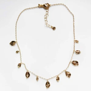 Nuevo collar babero hojas loft 16" regalo moda mujeres fiesta vacaciones joyería - Imagen 1 de 4