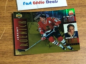Tarjeta All Star 1994-95 cubierta superior Jeremy Roenick McDonald's NHL MCD-20 BLACKHAWKS - Imagen 1 de 4