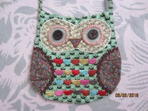 Süsse Eulen Tasche Handtasche etsy handmade Märchen Kinder NEU! - Bild 1 von 5
