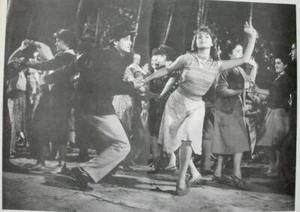 VITTORIO GASSMAN E SILVANA MANGANO mini poster cinema cm. 46 x 33 - Imagen 1 de 1