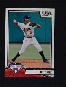 2019 Panini Stars & Stripes Baseball Base #51 Davis Diaz