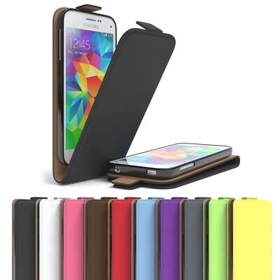 EAZY CASE für Samsung Galaxy S5 Mini Handytasche Tasche Hülle Schutzhülle Etui - Bild 1 von 4