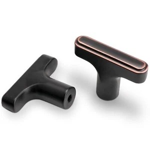 10 Pack Oil Rubbed Bronze Kitchen Cabinet Knobs Oil Rubbed Bronze Drawer Knob... - Picture 1 of 6