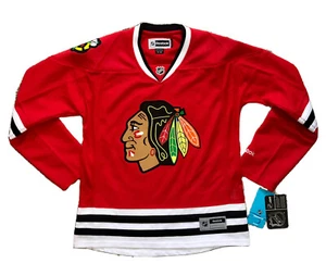 Chicago Blackhawks Reebok Premier authentisches Trikot Damen Größe M Medium neu mit Etikett - Bild 1 von 10
