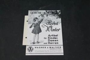 Vintage Print Advertising Catalog Fall and Winter 1938 1939 Collector - Picture 1 of 12