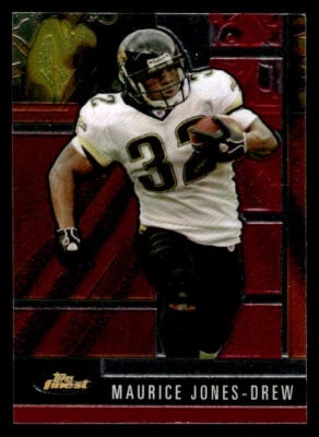 2008 Finest #45 Maurice Jones-Drew Card Jacksonville Jaguars - Image 1 of 2