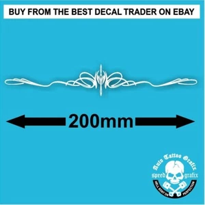 PINSTRIPE DECAL STICKER FOR HOT ROD RAT ROD HORSE FLOAT CARAVAN CAMPER STICKERS - Picture 1 of 6