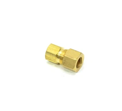 3/8 Od Compression Tube to 1/8 Npt Female Pipe Adapter Fitting Water Oil Gas - Image 1 of 4